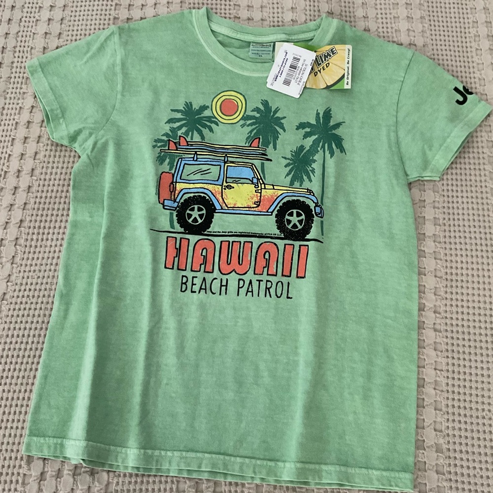 Green Hawaii Beach Patrol T-Shirt